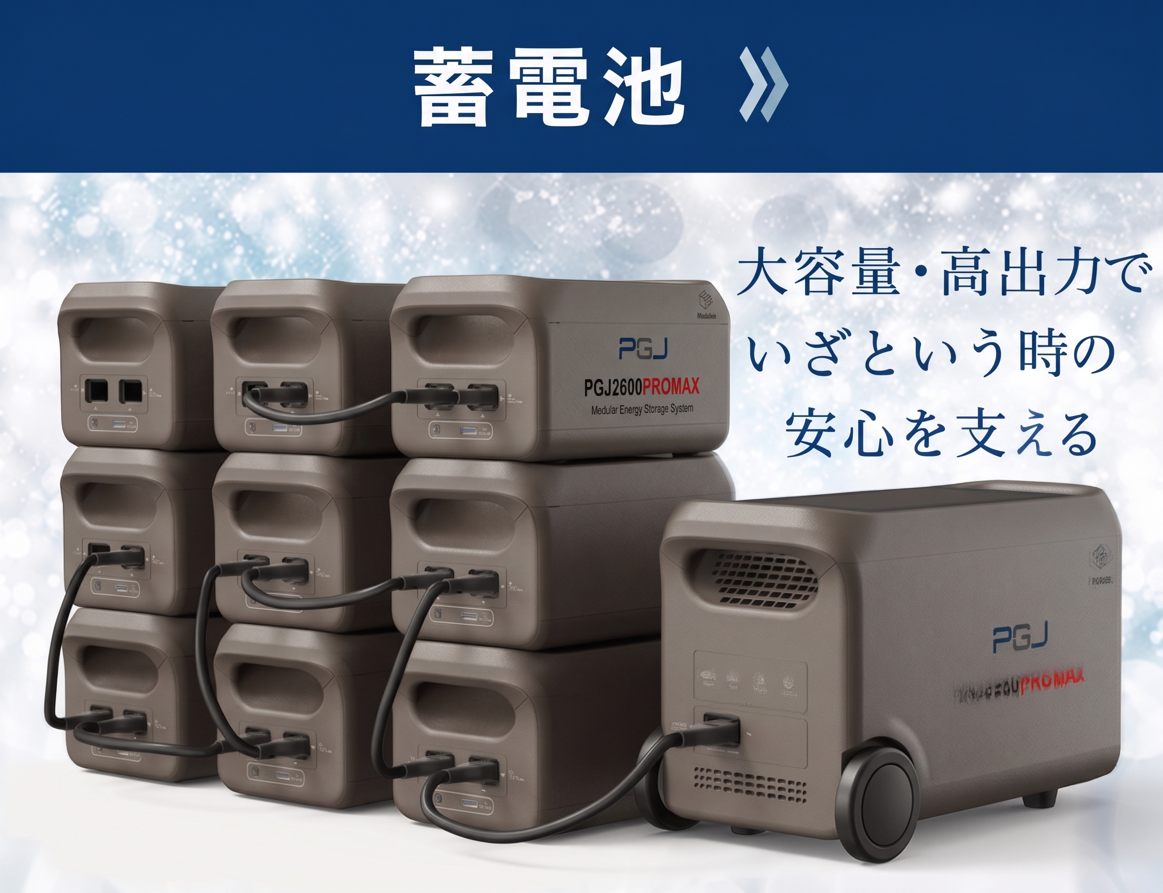 取扱商品|ポータブル蓄電池