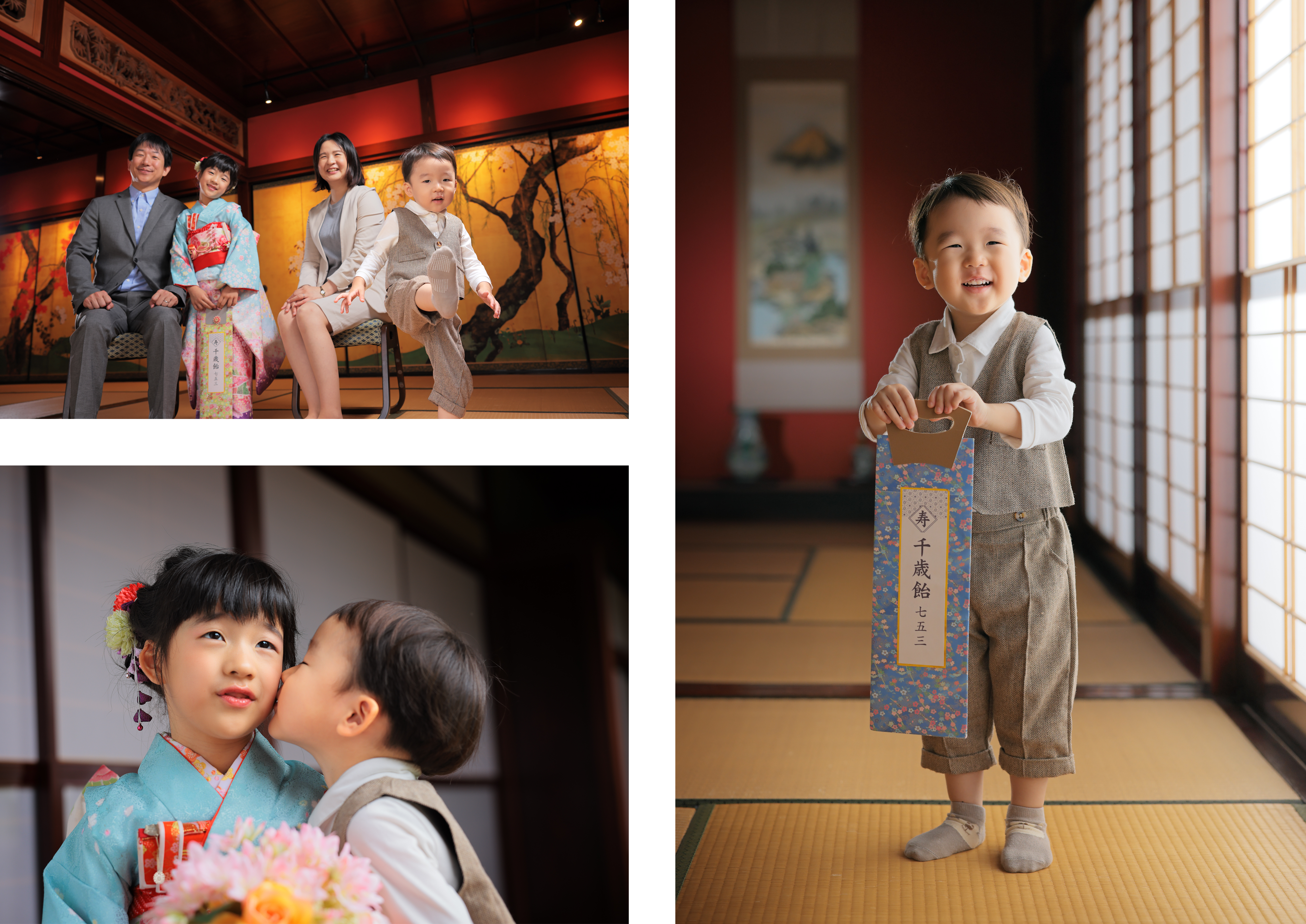 入選：「ぼくとお姉ちゃんの七五三」2