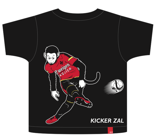 OJICOコラボTシャツ 「KICKER ZAL」ブラック | ツエーゲン金沢