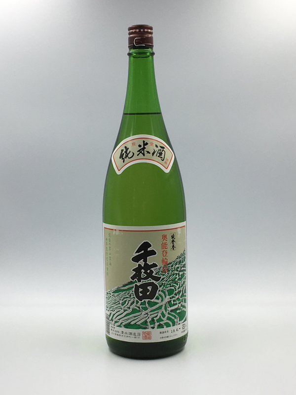【能登誉】純米酒 千枚田 加賀野菜と北陸の地酒｜柿市商店｜金沢市近江町